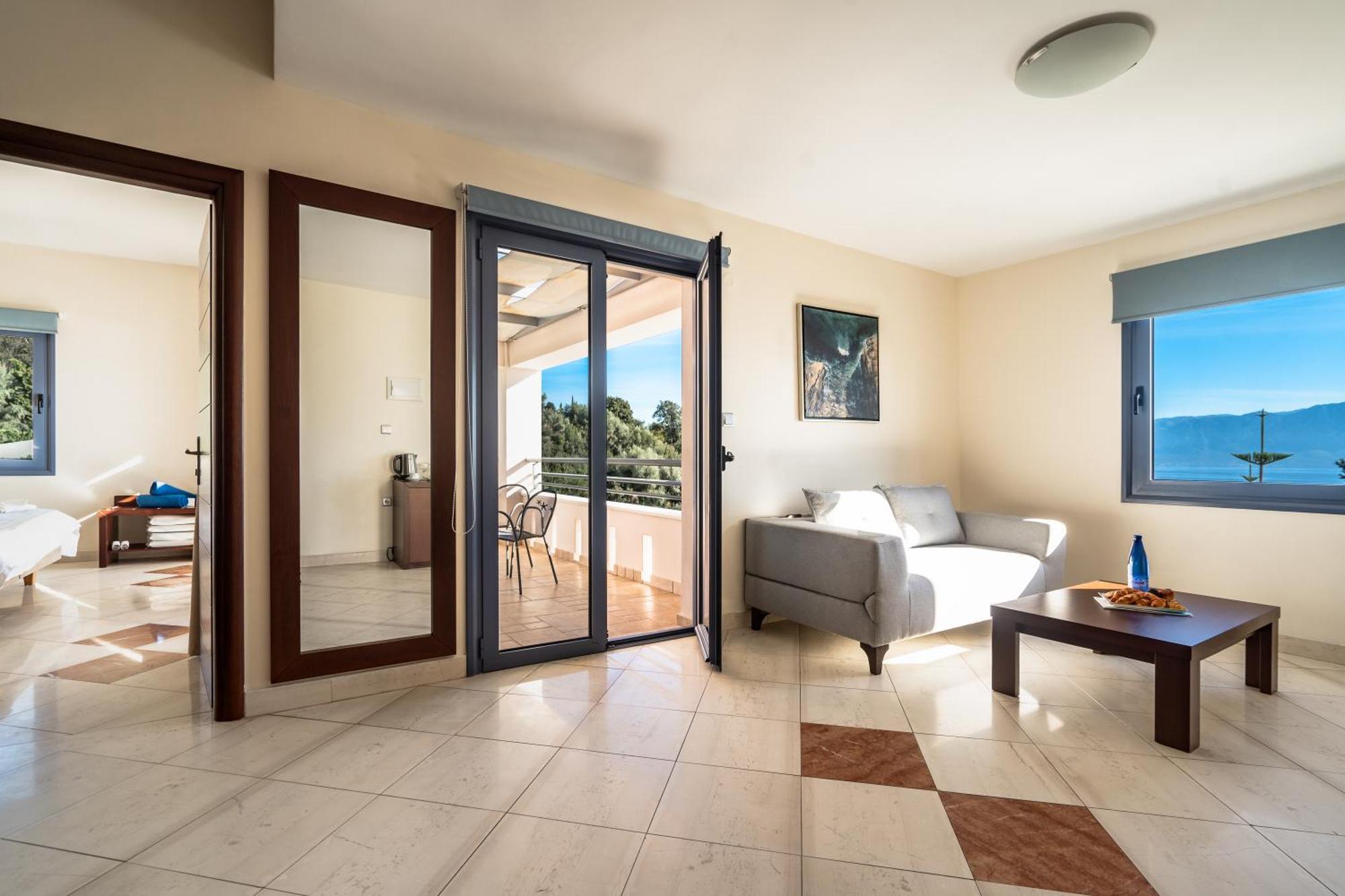 Porto Galini Seaside Resort & Spa نِكيانا المظهر الخارجي الصورة Interior of a suite